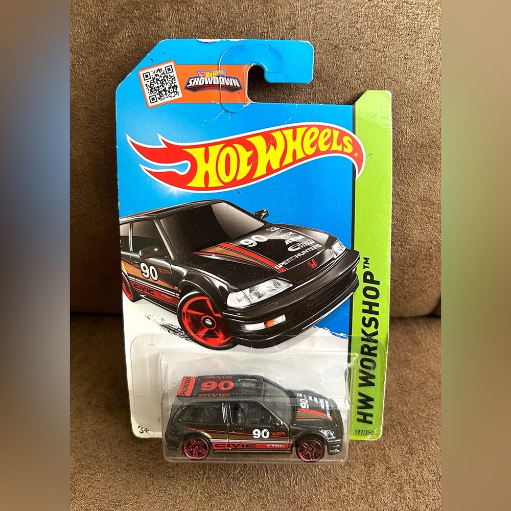 Hot Wheels 90 Honda Civic EF, Year 2015